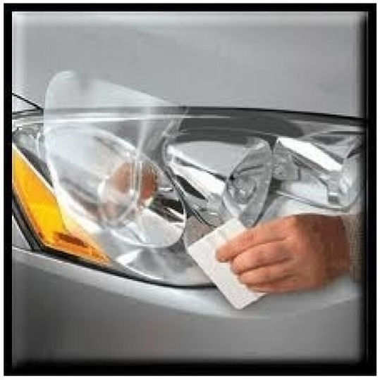 Transparent Car Sticker Idealstore Headlight and Taillight Protection Oracal Dimensions 60 Cm x 60 Cm Protects Against Scratches Chemicals UV Radiation Extreme Weather Conditions Reduces Risk of Yellowing and Cracking