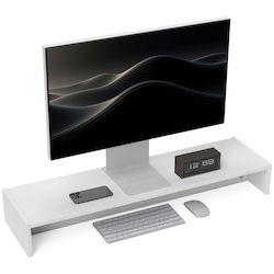 HomCom (923-059V00WT) Βάση Οθόνης Γραφείου έως 32"
