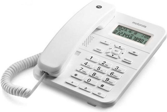 Motorola Corded Phone Office White