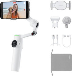 Insta360 Flow 2 Pro Creator Kit Phone Gimbal with 3 Axis Stabilization and 10 Operating Hours White