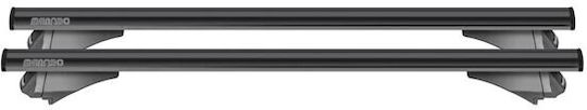 Menabo 135cm. pentru Mercedes-Benz Magazin online Kia Sportage 2010-2013 (cu picioare pentru portbagaj de acoperiș și blocare) Negre