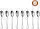 Set of Stainless Steel Espresso Spoons 8 Pcs Radford Robert Welch