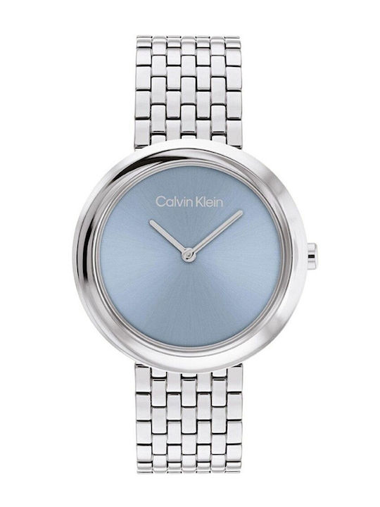 Calvin Klein Women's Watch with Silver Metal Bracelet
