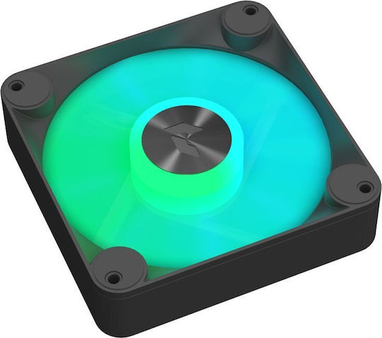 APNX FP1-120 Вентилатор За Кутия (1600 Оборота / 74.6 CFM) С ARGB Осветление И Свързване 3-Pin / 4-Изводна ШИМ