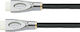 Python HDMI 2.1 Ultra High Speed 48Gbps 4K 120Hz HDR VRR Cable HDMI male - HDMI male 1.5m Μαύρο