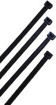 Black Plastic Cable Ties 100x3mm