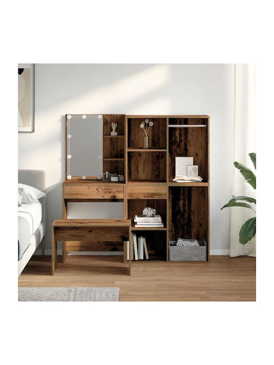Bodenstehende Schminktisch Schlafzimmer Holz Al...