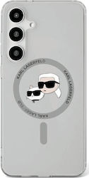 Karl Lagerfeld Karl&Choupette Сив (Galaxy S25+) Karl Lagerfeld Karl&Choupette Сив (Galaxy S25+)
