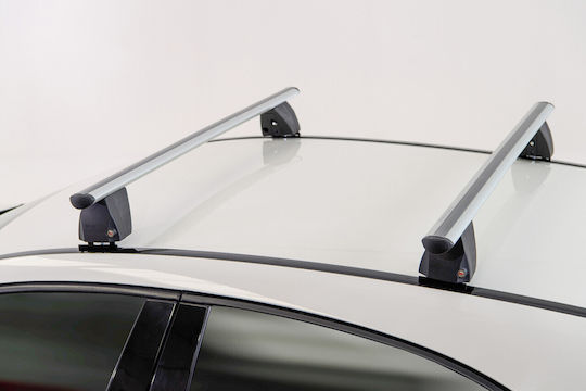 Bare Transversale Menabo Delta Silver Fiat Idea 5 Doors Model 2005-2012