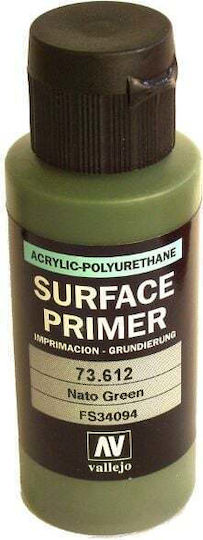 Surface Primer Acrylic-polyurethane Vallejo 60ml Nato Green Fs34094 73612