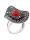 Silverline Ring with Zircon made of Silver