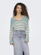 Only Women's Sweater Striped Mint