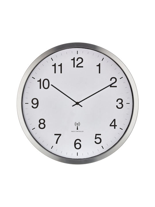 TFA Wanduhr Weiß Ø50.8cm
