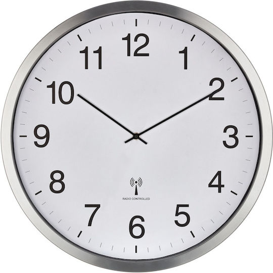 TFA Wall Clock White Ø50.8cm