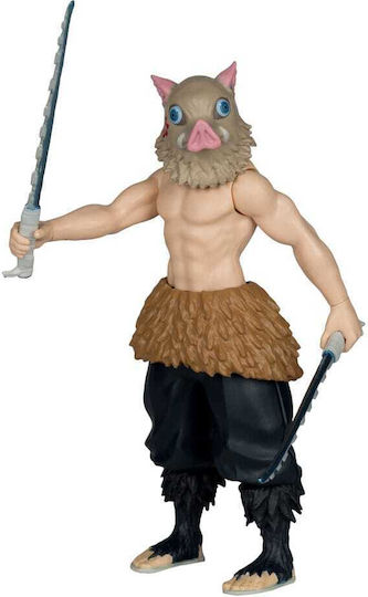 Demon Slayer Kimetsu No Yaiba Action Figure Inosuke Hashibira 13 Cm