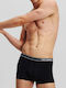 Men's Boxers Black with Patterns 3Pack