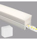 Profil flexibil din silicon 20mm X 20mm
