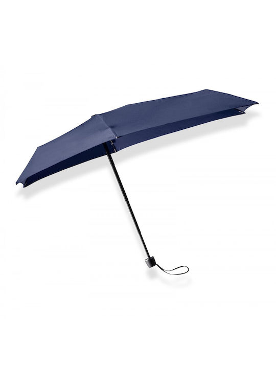 Senz° Ομπρέλα Βροχής Σπαστή Μπλε