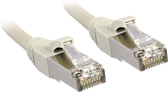 Lindy S/FTP Cat.6 (Gigabit) Καλώδιο Δικτύου Ethernet 40m Γκρι
