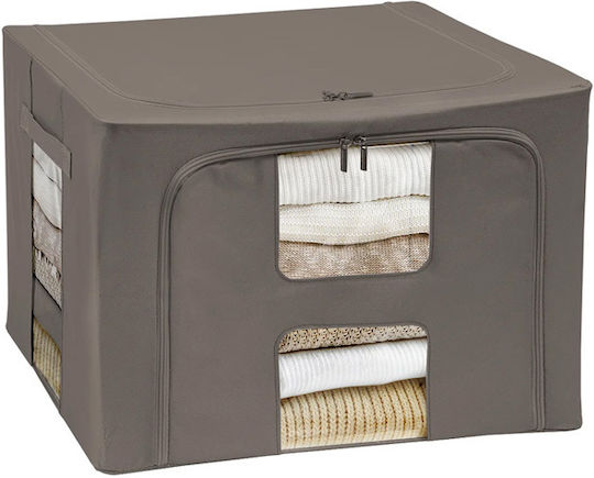 General Trade Tesatura Cutie de Depozitare cu Capac Maro 40x25x30cm 1buc