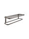 Grohe Selection Wall-Mounted Bathroom Rail with 4 Positions Black