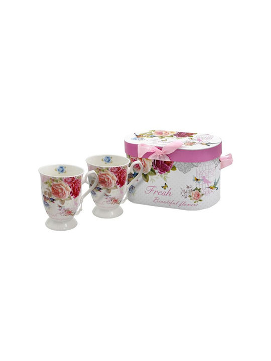 Fylliana Floral Чаша Керамично 2бр