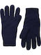 Men's Knitted Gloves Blue
