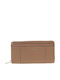 Small Leather Women's Wallet with RFID Beige