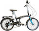 Energy 20" Schwarz Faltbar Fahrrad Stadt mit Gä...