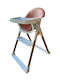 Emporio Collection Baby Hochstuhl Klappbar Rosa