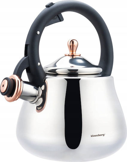 Klausberg Βραστήρας Ανοξείδωτος Γκρι 2800ml
