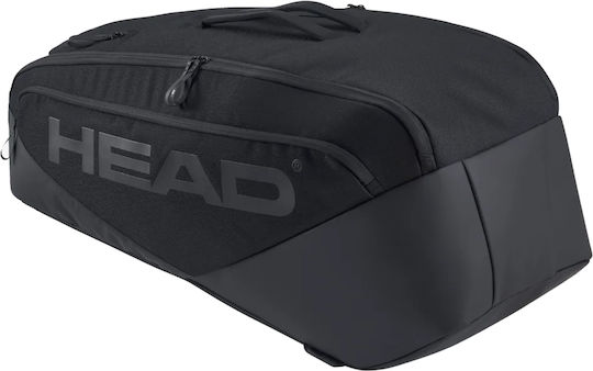 Head Pro X Τσάντα Ώμου / Χειρός Τένις 9 Ρακετών Μαύρη