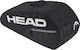 Head Base 6 Racket Tennis Bag Black