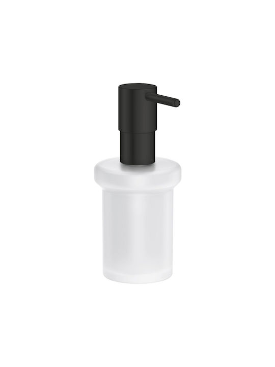 Grohe Essentials Dispenser Γυάλινο Μαύρο 160ml