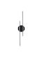 Opviq Umut Lamp Wall Black 17x5x86cm