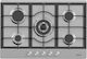 Heinner Gaskochfeld Autonom 75x51εκ. Silber