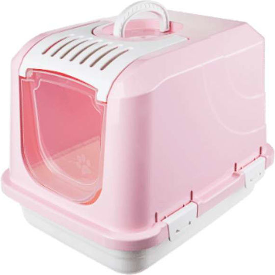 Cat Toilet Closed Pink L66 x W46 x H46cm