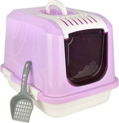 Toilet Closed Purple Toilet Closed Purple
