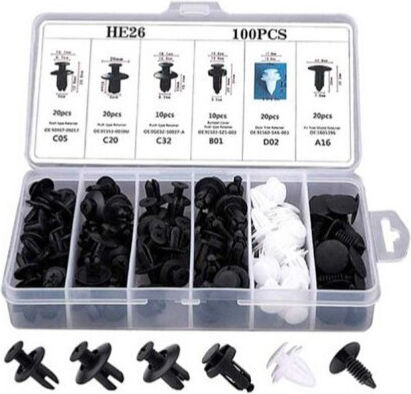 Set de 100 cleme auto Idealstore