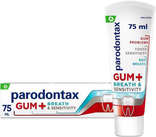 Parodontax Gum+breath & Sensitivity Toothpaste 75ml