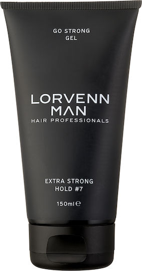 Lorvenn Man Go Strong Гел за Коса с кератин 150мл
