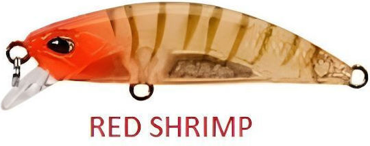 Tsurinoya Intruder Τεχνητό Δόλωμα Ψαράκι (Minnow) 5εκ./5gr Red-shrimp