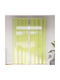 vidaXL Set Perdele Fereastra Cu Capse Verzi 140x300cm