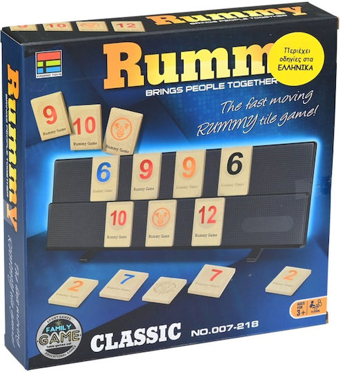 Board Game Rummy Classic for 2+ Players 3+ Years Old (EN) Martin Toys