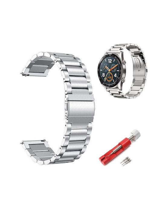 Λουράκι Ανοξείδωτο Ατσάλι Ασημί (Galaxy Watch (46mm) Gear - Main Image