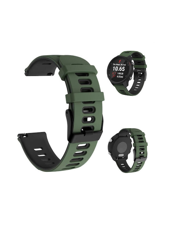 Каишка Зелен (Галакси Уотч (46мм) / Гиър С3Redmi Watch 5 Active / Watch 5 LiteHuawei Watch GT/GT Pro 2/3/4/5 / Ultimate 46mmHonor GS Pro - Чест GS ProAmazfit GTR 3 / GTR 3 Pro - Амазфит GTR 3 / GTR 3 ProРеалме Watch S Pro) Каишка Зелен (Галакси Уотч (46мм) / Гиър С3Redmi Watch 5 Active / Watch 5 LiteHuawei Watch GT/GT Pro 2/3/4/5 / Ultimate 46mmHonor GS Pro - Чест GS ProAmazfit GTR 3 / GTR 3 Pro - Амазфит GTR 3 / GTR 3 ProРеалме Watch S Pro)