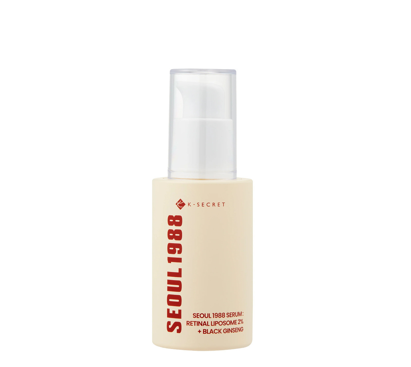 K-Secret Seoul 1988 Retinal Liposome 2% + Black Ginseng Αντιγηραντικό Serum Προσώπου & Ματιών με Bakuchiol & Ρετινάλη για Λάμψη & Αποτοξίνωση 30ml