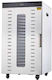 Karamco Kommerzielle Lebensmittel-Trockner und -Dehydratoren für 16 Scheiben 2000W 46,5x57x67cm
