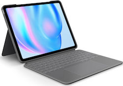 Logitech Combo Touch Flip Cover με Πληκτρολόγιο (iPad Air 13" 2024/2025/2026) Γκρι Logitech Combo Touch Flip Cover με Πληκτρολόγιο (iPad Air 13" 2024/2025/2026) Γκρι