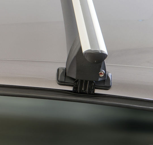 Menabo Delta Silber Dachträger Kia Stonic 5-Türer Modell 2017+